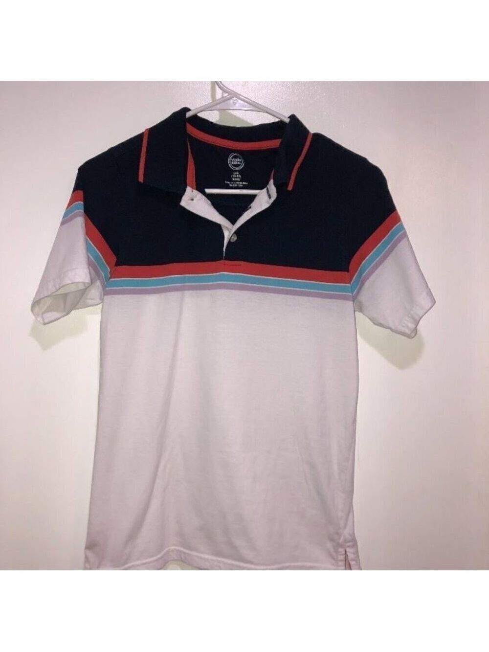 BOY'S Wonder Nation Polo shirt Size L (10/12)
